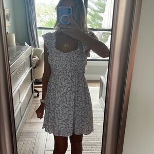 Lavender smocked sundress